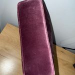 Kate Spade  Velvet Purple Clutch, Makeup‎ Bag Ruffles 10x7” I Photo 4