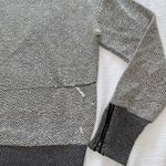 Jessica Simpson Black White Grey Knit Sweater Photo 4