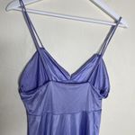 Diane Von Furstenberg  Vintage *Flaws* Purple Long Nylon Nightgown Dress Medium Photo 10