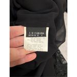 100% Silk Black Valentino Night Lace Dress Women’s 6 Photo 14