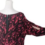 EXPRESS Hot Pink and Black Mini Dress NWT Size Small Wedding Guest Dress Photo 4