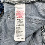 Topshop  Womens Straight Leg Jeans 28 Cropped Raw Hem Clean Girl Light Grunge Photo 7
