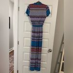 Trina Turk  Multi-color Short Sleeve Jumpsuit w/Tie Size XS NWT Photo 4