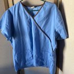 WS Gear Blue and Brown scrub top xl Photo 0