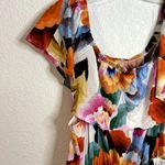 La Blanca  Floral Rhythm Off-The-Shoulder Cover Up Dress Womens Size Large Photo 4