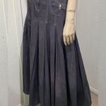 Vintage JEANOLOGY Collection Tie Dye Pleated Maxi Skirt Size 4 Photo 1