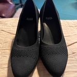 Eileen Fisher Eileen Fisher Black Knit Mesh Pointed Toe Flats Comfort Professional Shoes Photo 2