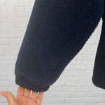 Woolrich Jacket L Vintage Sherpa Fleece Full Zip Navy Blue Cinched Waist Photo 7