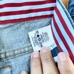 Tommy Hilfiger  | Y2K LOW RISE STAR PATCH FLARE RAW HEM JEANS BLUE WASH SIZE 11 Photo 4