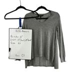 BCBGMAXAZRIA Gray 100% Wool Sweater Size XS Minimalist Old Money Quiet Luxury Photo 6