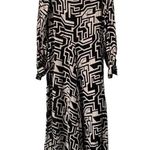 H&M RICHARD ALLAN x Collab Calf Length Circle Skirt Midi Dress Wedding Guest Photo 0