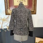 Joseph Ribkoff Geometric Art To Wear Combo Sleeve Button Front Jacket Sz 8 π§‘π Photo 5