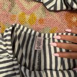 Victoria's Secret Victoria’s Secret pajama set grey and cream/white size M Photo 5