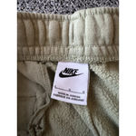 Nike  Women’s Jogger Sweatpants Large Olive Green Avocado Pockets Drawstring Photo 1