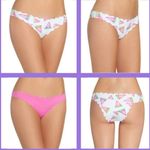 PilyQ NWOT  Reversible Watermelon Scalloped Seamless Bikinis ( full coverage) Photo 1