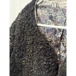 Chelsea and Violet  Fuzzy Sweater Bolero Jacket Large‎ Black Jacket Formal L Photo 3