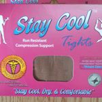 New Tamara Light Tan Stay Cool Tights Medium Height 5’ Photo 4