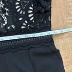Sea New York Jumpsuit Womens Size 4 Winnie Lace Black Professional Photo 11