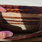 Brahmin Brown Crocodile Crossbody Bag Photo 9