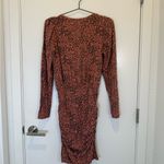 Sundry  Long Sleeve Pink Pattern Dress Photo 7