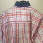 Caribbean Joe & Company  women’s button down pink/yellow/purple size 2x Photo 1