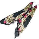 Cocoa blue Silky long sleeveless beach kimono asymmetrical handkerchief dress m Red Size M Photo 1