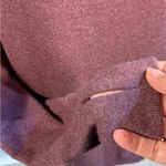 Athleta  Dusty Plum Tulip Front Thumb Hole Sleeve Sweatshirt Dress  Sz XS 💛 Photo 4