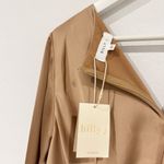 NWT‎ Billy J Brigitte Brown Satin Maxi Dress Plus Size 20 Tan Photo 7