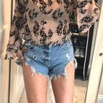 Missguided Transparent Floral Top Photo 0