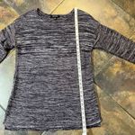 Ellen Tracy  Purple Tunic Scoop Neck Sweater XL Photo 5