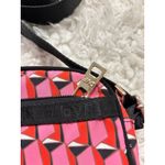 Diane Von Furstenberg DVF for Target  Geometric Pink Black Nylon Crossbody Bag Photo 5