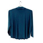 J. Jill teal button Photo 1