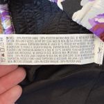 Forever 21 Black Purple Allover Floral Flower Sweetheart Corset Crop Top Shirt M Photo 6