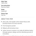 Under Armour  Sweatshirt NWT UA Plus Size Green Pullover Hoodie Womens Size 1X Photo 4