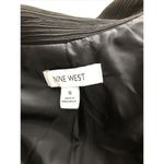 Nine West Women’s 16 Jacket Open Front Long Sleeve Lapel Collar Black Lined Photo 5