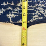 Peruvian Connection  Women's Dress Sz S Blue White Sweater Knit A-Line Sleeveless Photo 4