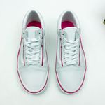 Vans  Old Skool Bolt Pop Pink Glow Lace Up Sneakers Skate Shoes White Pink Photo 1