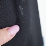 Elie Tahari  Cardigan Sweater Zipper Black Blue Tweed Boucle‎ Wool Blend S Photo 4