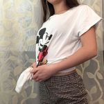 Disney t shirt with holes and a cut at the neck Photo 1