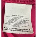 Nike Dri-FIT Performance Running Tank Women's Large Fitted Hot Pink Sleeveless Photo 3