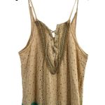 Gypsy  Queen Dress Boho Lace Crochet Fringe Cream S/M Photo 1