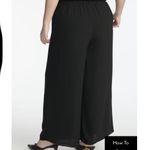 Eloquii  pants Wide Leg Dress pull on elastic waistband in Black 14 NEW wide Photo 4