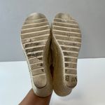 Toms  Espadrille Wedge Sandals Platform Slides Neutral‎ Casual Women's Size 7.5 Photo 4