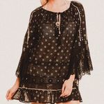 Ramy Brook Silk cotton Nico Mini Cover-Up Dress XS/S ✨ Eyelet Lace Mirror circle Photo 0