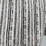 Peyton Jensen  Black & White Striped Blouse Photo 4