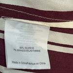 Tory Burch $295 Stretch Silk Striped Shirt Size 8 Photo 9