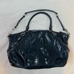 Coach  MADISON PATENT SOPHIA SATCHEL Navy Blue #15915. Photo 5