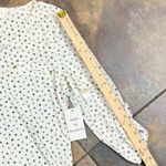 Workshop New! NWT The  Zip v-neck 3/4 Sleeve Blouse Medium Photo 5