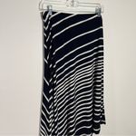 New Knit Kit Striped Midi Skirt Size Medium Chico's Size 1 Photo 6