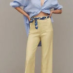 Maeve Anthropologie Women's Colette Magic Fabric Crop Wide-Leg Pants by  Size 27 Photo 0